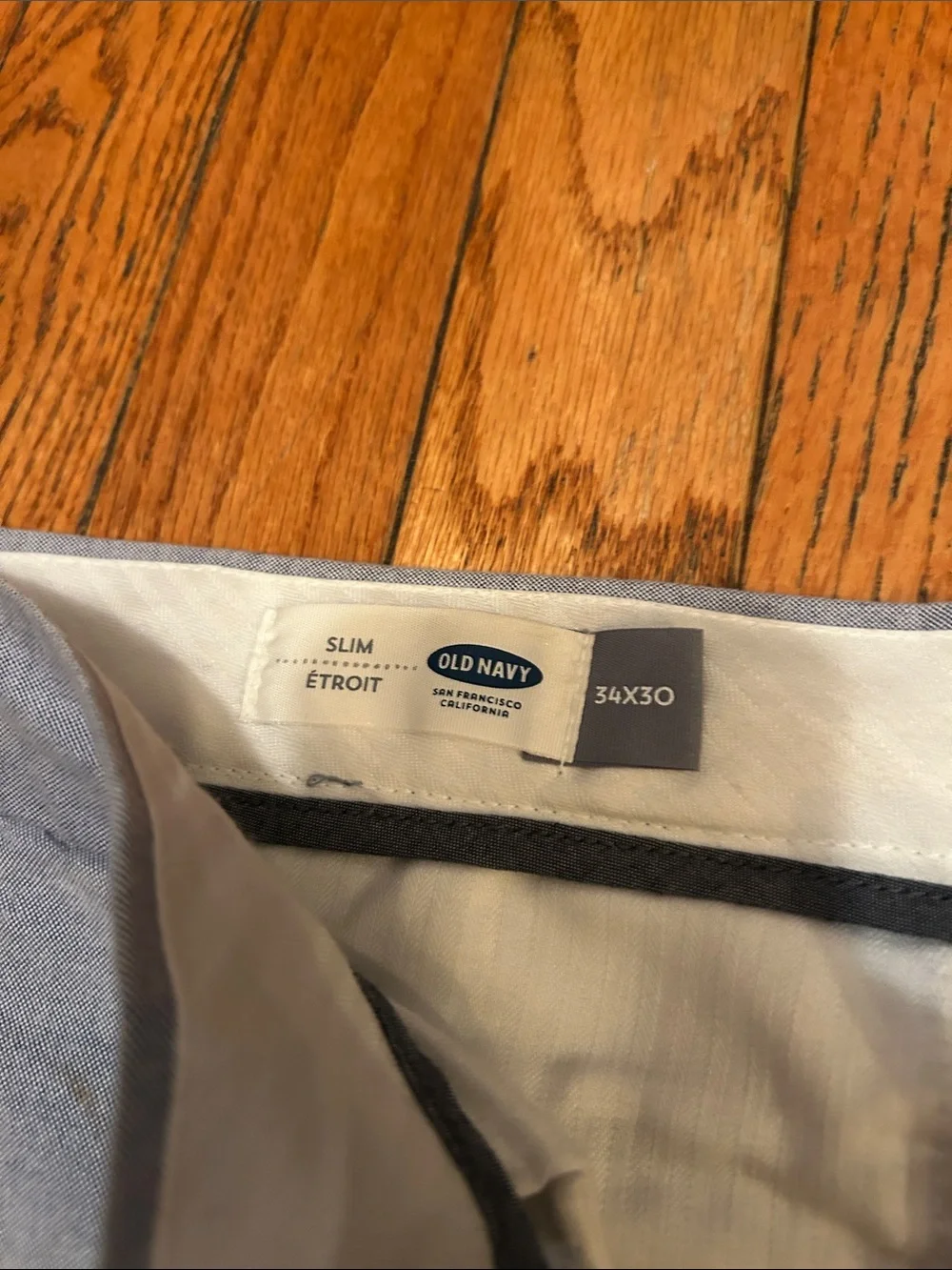 Old Navy Light Gray Men’s Chinos